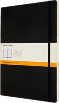 Couverture du livre « Carnet ligne - a4 - couverture noire souple » de Moleskine aux éditions Moleskine