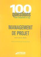 Couverture du livre « Management de projet » de Muller Jean-Louis G. aux éditions Afnor