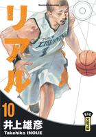 Couverture du livre « Real Tome 10 » de Takehiko Inoue aux éditions Kana