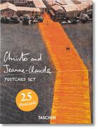 Couverture du livre « Christo and Jean-Claude ; postcard set » de  aux éditions Taschen