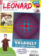 Couverture du livre « Le petit leonard n 243 - l'art optique - fevrier 2019 » de  aux éditions Le Petit Leonard