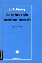 Couverture du livre « Le retour de marion marsh » de J-F Finney aux éditions Denoel