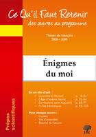 Couverture du livre « Ce qu'il faut retenir des oeuvres au programme ; thèmes de français 2008-2009 ; prépas scientifiques » de Natalia Leclerc aux éditions H & K
