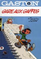 Couverture du livre « Gaston Tome 6 : gare aux gaffes » de Jidehem et Andre Franquin aux éditions Dupuis