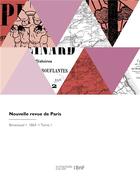 Couverture du livre « Nouvelle revue de paris » de Gerard Jules aux éditions Hachette Bnf