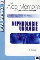 Couverture du livre « Néphrologie, urologie » de Bertrand Dussol aux éditions Vernazobres Grego