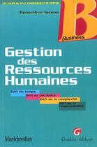 Couverture du livre « Gestion des ressources humaines (la) » de Genevieve Iacono aux éditions Gualino
