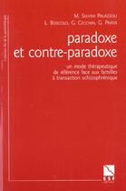 Couverture du livre « Paradoxe et contre paradoxe » de  aux éditions Esf
