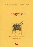 Couverture du livre « L'angoisse » de Chabert/Rolland aux éditions In Press