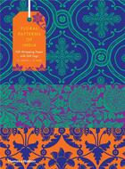 Couverture du livre « Floral patterns of india giftwrapping paper book /anglais » de Henry Wilson aux éditions Thames & Hudson