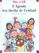 Couverture du livre « L'agenda des droits de l'enfant » de De Saint-Mars/Bloch aux éditions Calligram