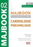 Couverture du livre « Majbook Tome 2 : cardiologie pneumologie (2e édition) » de Alexis Maillard et Lina Jeantin aux éditions Med-line