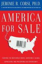 Couverture du livre « America for Sale » de Corsi Jerome R aux éditions Threshold Editions
