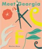 Couverture du livre « Meet georgia o'keeffe » de Marina Muun aux éditions Tate Gallery