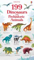 Couverture du livre « 199 dinosaurs and prehistoric animals » de Fabiono Fiorin et Hannah Watson aux éditions Usborne
