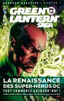 Couverture du livre « Green Lantern saga n.1 » de Doug Mahnke et Geoff Johns aux éditions Urban Comics Press