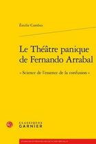 Couverture du livre « Le théâtre panique de Fernando Arrabal ; 