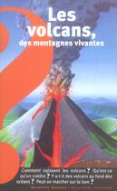 Couverture du livre « Les volcans, des montagnes vivantes » de Krafft/Favreau aux éditions Gallimard-jeunesse