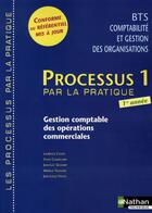 Couverture du livre « LES PROCESSUS 4 ; processus 1 ; BTS 1 CGO 1ère année ; gestion comptable des opérations commerciales ; livre de l'élève » de  aux éditions Nathan