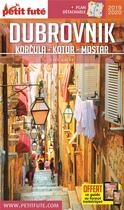 Couverture du livre « GUIDE PETIT FUTE ; CITY GUIDE ; Dubrovnik, Korkula, Kotor, Mostar (édition 2019/2020) » de  aux éditions Le Petit Fute