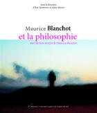 Couverture du livre « Blanchot et la philosophie » de Eric Hoppenot aux éditions Presses Universitaires De Paris Nanterre
