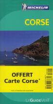Couverture du livre « Corse Guide Vert Michelin 2012-2013 » de Collectif Michelin aux éditions Michelin