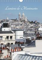 Couverture du livre « Montmartre en flanant calendri » de Korzeniowski Gr aux éditions Calvendo