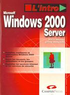 Couverture du livre « Le Macmillan ; Windows 2000 Server » de William Boswell aux éditions Campuspress