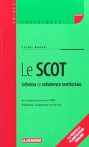 Couverture du livre « Le SCOT » de Cecile Benoit aux éditions Le Moniteur