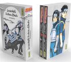 Couverture du livre « Naruto : Intégrale Tomes 5 et 6 : la véritable histoire d'Itachi Tome 1 et Tome 2 » de Masashi Kishimoto et Takashi Yano aux éditions Kana