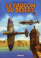 Couverture du livre « Le faucon du désert t.2 ; Hal Far » de Franz Zumstein aux éditions Delcourt
