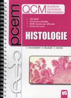 Couverture du livre « Histologie » de A. Fauconnier et D. Beligne et E. Baron aux éditions Vernazobres Grego