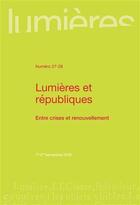 Couverture du livre « REVUE LUMIERES » de Miqueu Christophe/Mo aux éditions Pu De Bordeaux
