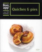 Couverture du livre « Quiches et pies » de C Moreau et V Drouet et P Merel aux éditions Hachette Pratique