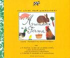 Couverture du livre « Les animaux de la ferme » de Pascale Estellon et Sonia Goldie et Anne Weiss aux éditions Mila