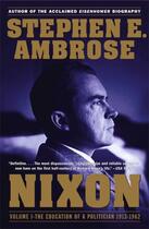 Couverture du livre « Nixon Volume I » de Stephen E. Ambrose aux éditions Simon & Schuster