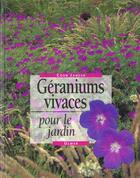 Couverture du livre « Geraniums Vivaces Pour Le Jardin » de Jansen Coen aux éditions Eugen Ulmer