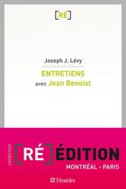 Couverture du livre « Entretiens avec Jean Benoist » de Joseph Josy Levy aux éditions Teraedre
