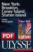Couverture du livre « New York : Brooklyn, Coney Island, Staten Island » de  aux éditions Ulysse