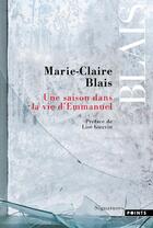 Couverture du livre « Une saison dans la vie d'Emmanuel » de Marie-Claire Blais aux éditions Points