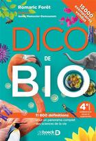 Couverture du livre « Dico de bio » de  aux éditions De Boeck Superieur