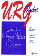 Couverture du livre « Urg'pocket » de Pecontal aux éditions Arnette