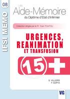 Couverture du livre « Urgences, réanimation, transmission » de S. Villiers aux éditions Vernazobres Grego