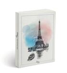 Couverture du livre « Une histoire avec Paris ; tour Eiffel ciel » de Anne Calife et Jacques Caspar aux éditions The Menthol House