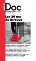 Couverture du livre « Images documentaires n 75/76 - 20 ans de la revue - decembre 2012 » de  aux éditions Images Documentaires