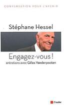 Couverture du livre « Engagez-vous! » de Stephane Hessel aux éditions Editions De L'aube