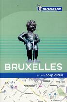 Couverture du livre « EN UN COUP D'OEIL ; Bruxelles (édition 2017) » de Collectif Michelin aux éditions Michelin