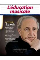 Couverture du livre « L'EDUCATION MUSICALE n.568 ; la voix » de L'Education Musicale aux éditions Beauchesne