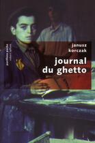 Couverture du livre « Journal du ghetto » de Janusz Korczak aux éditions Robert Laffont