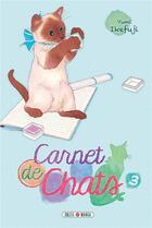 Couverture du livre « Carnet de chats Tome 3 » de Yumi Ikefuji aux éditions Soleil